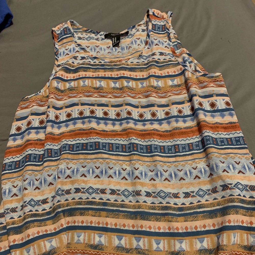 Tribal print dress